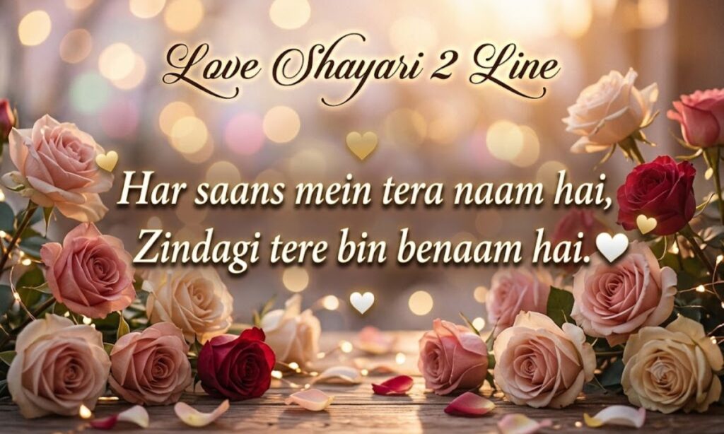 Love Shayari 2 Line