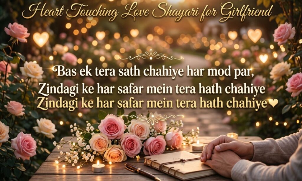 Heart Touching Love Shayari for Girlfriend