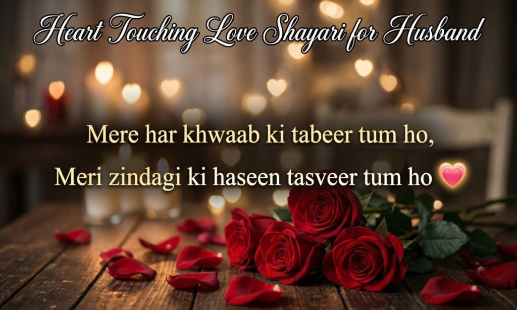 Heart Touching Love Shayari for Husband