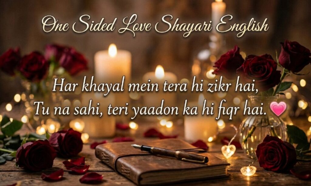 One Sided Love Shayari English