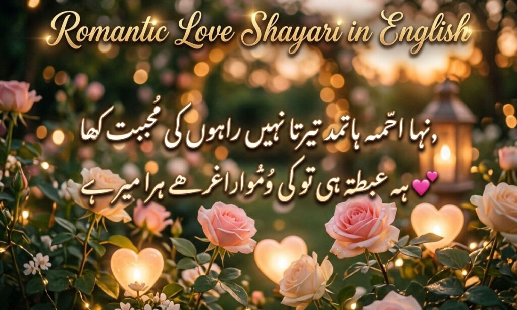 Romantic Love Shayari in English