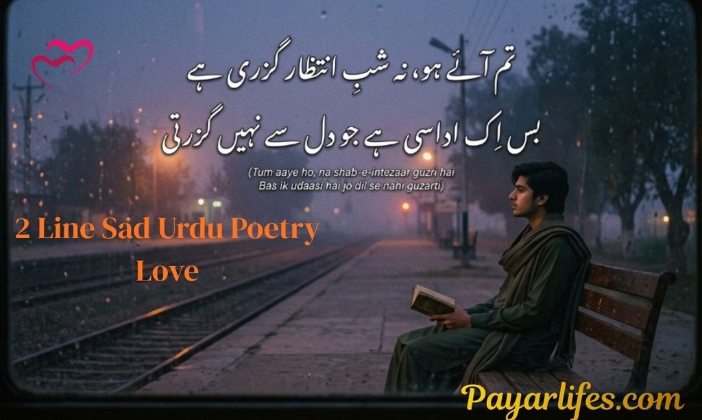 2 Line Sad Urdu Poetry Love
