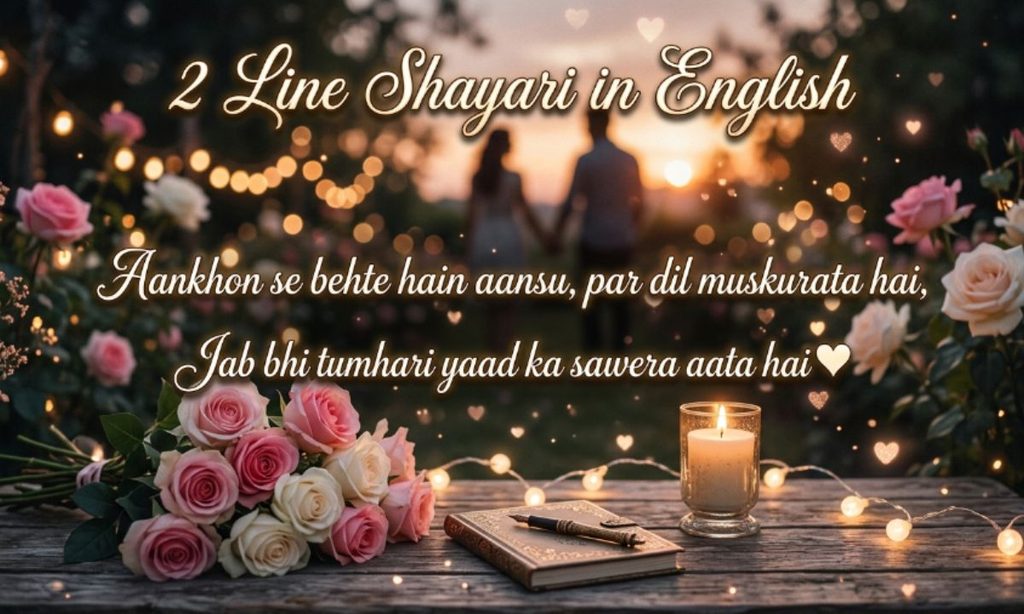 2 Line Shayari in English