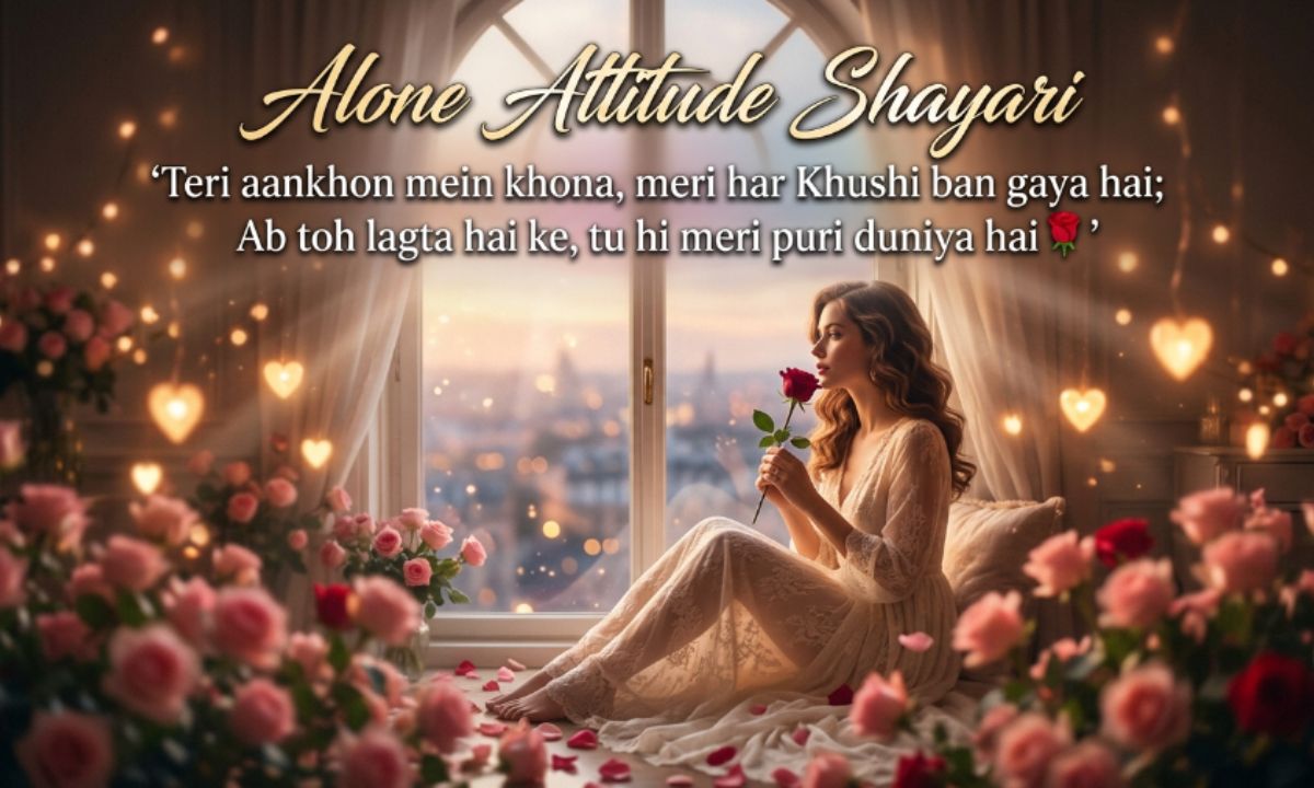Alone Attitude Shayari