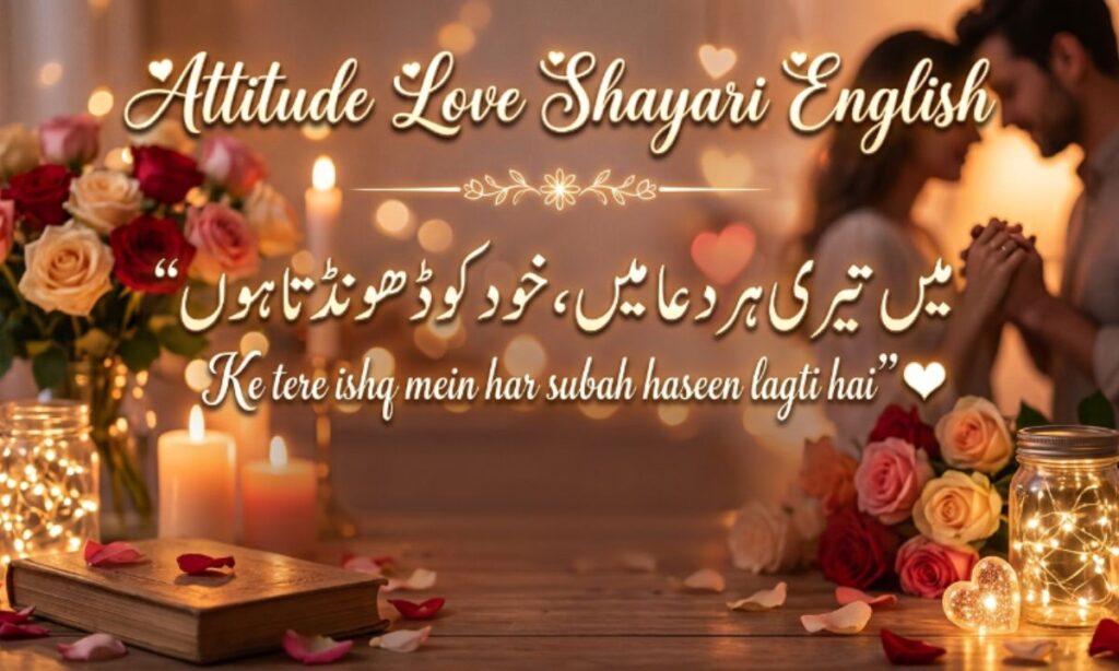 Attitude Love Shayari English