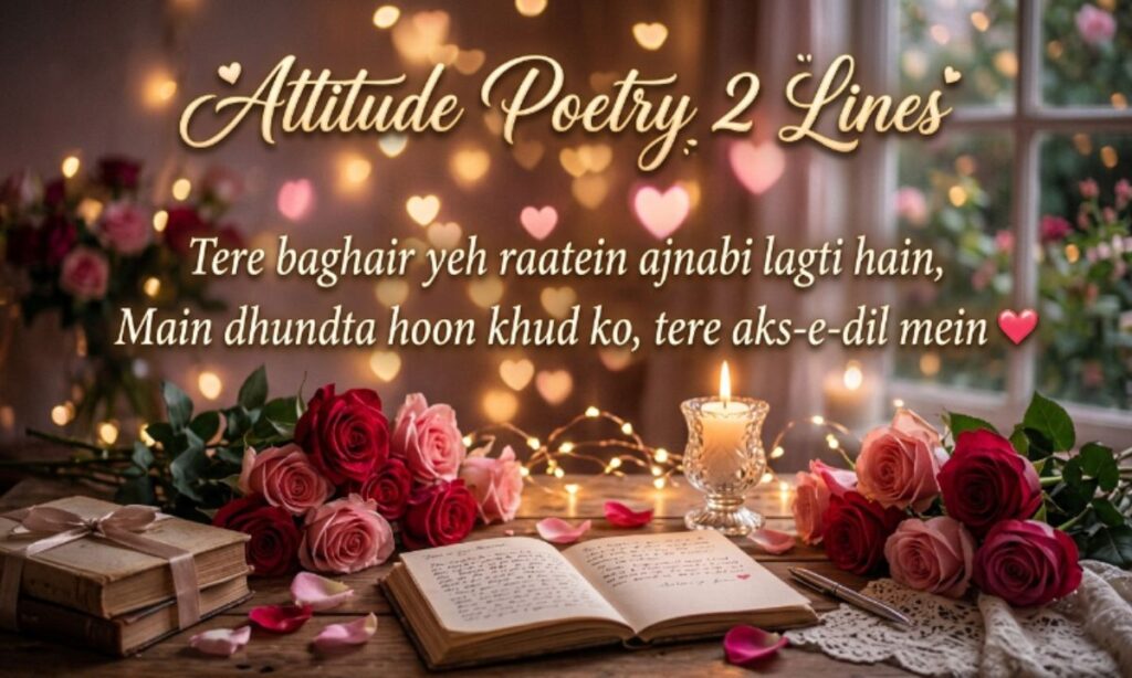 Attitude Poetry 2 Lines