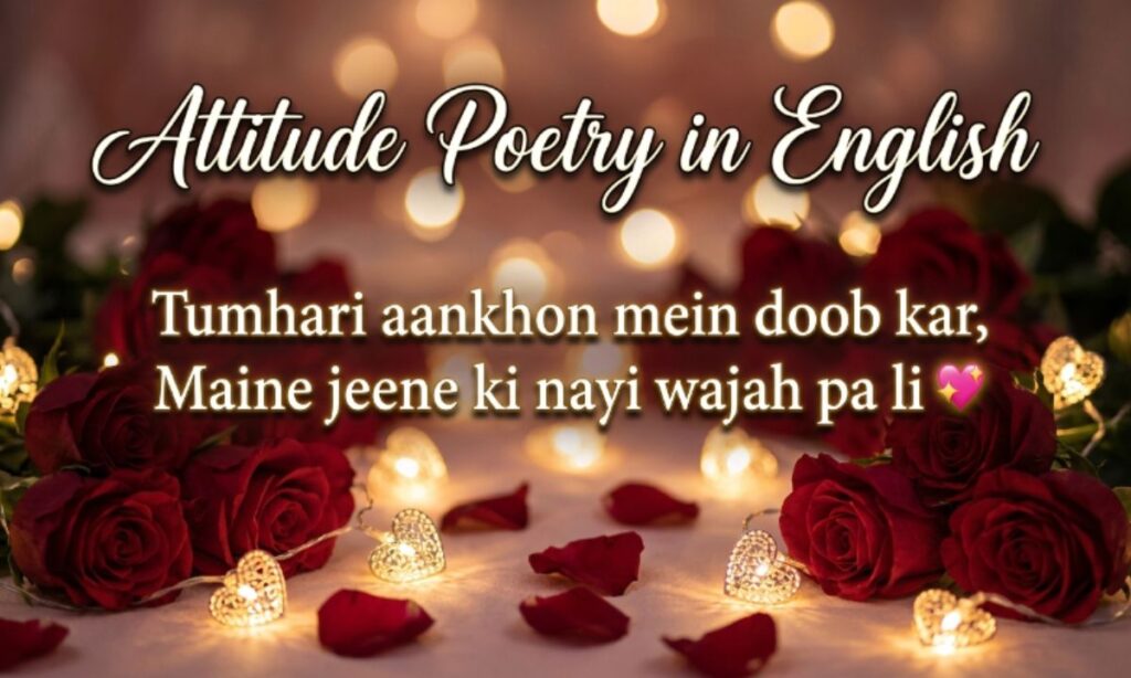 Attitude Poetry in English
