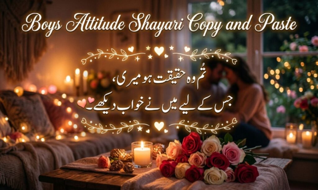 Boys Attitude Shayari Copy and Paste
