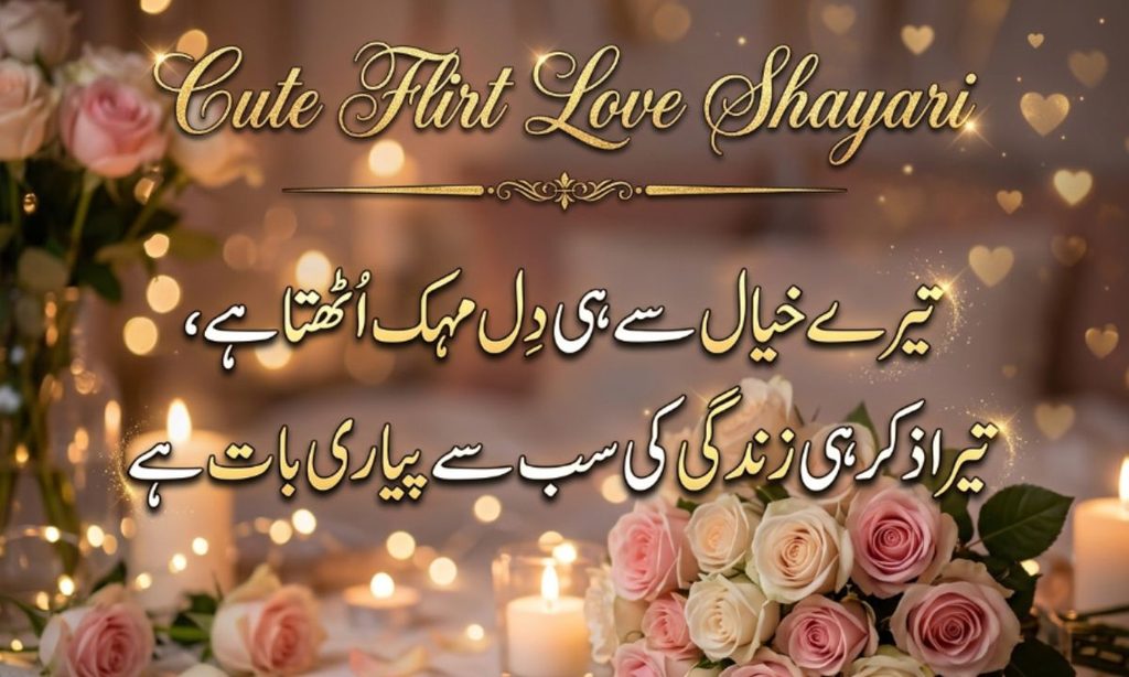 Cute Flirt Love Shayari