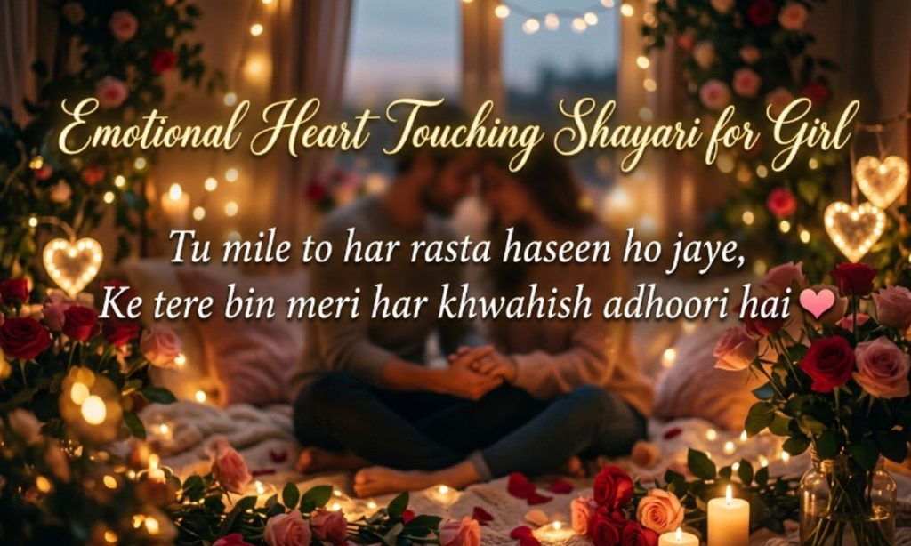 Emotional Heart Touching Shayari for Girl