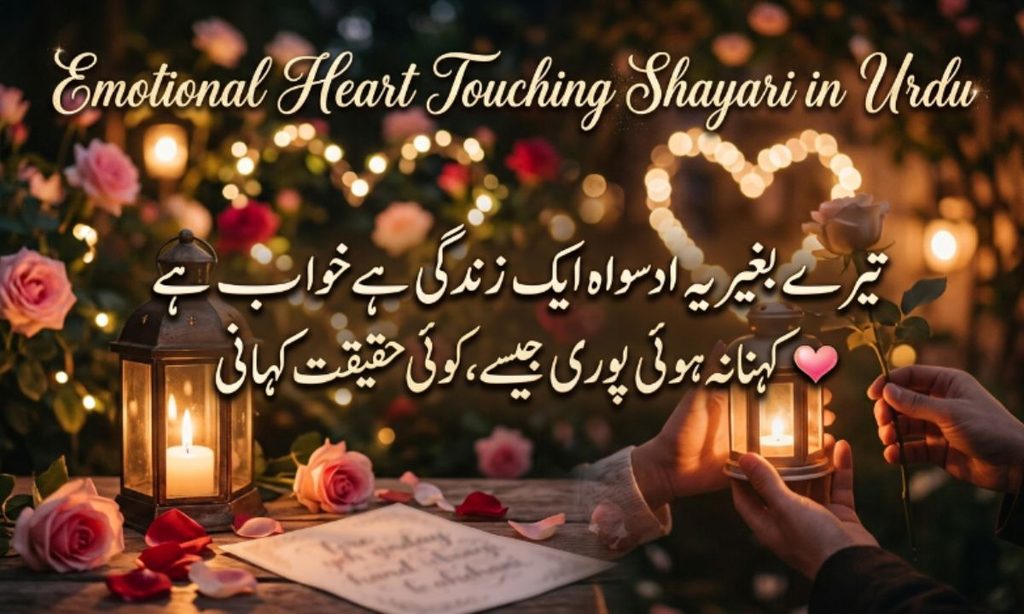 Emotional Heart Touching Shayari in Urdu