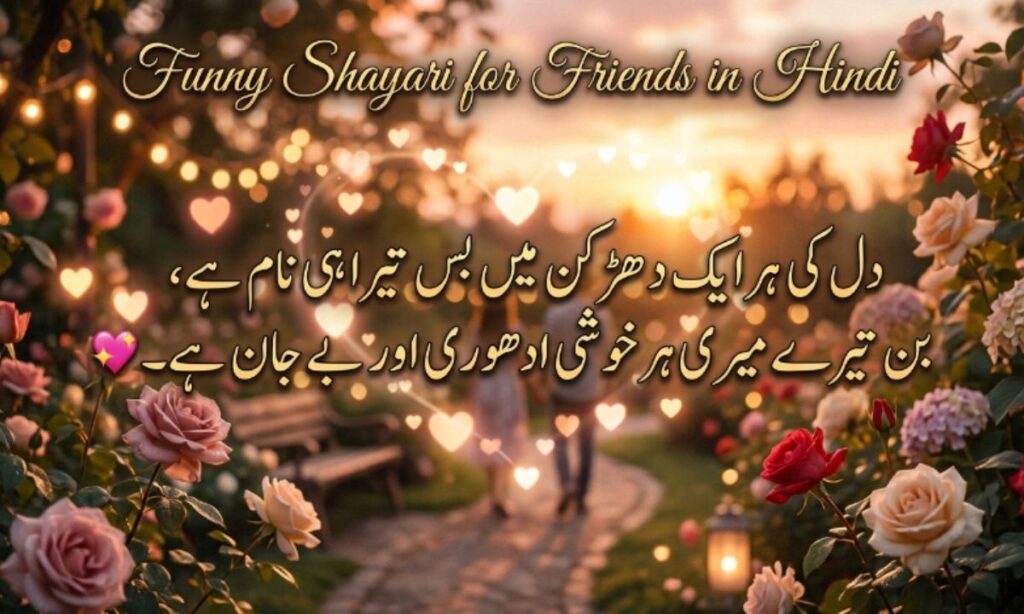 Funny Shayari for Friends in Hindi (1)