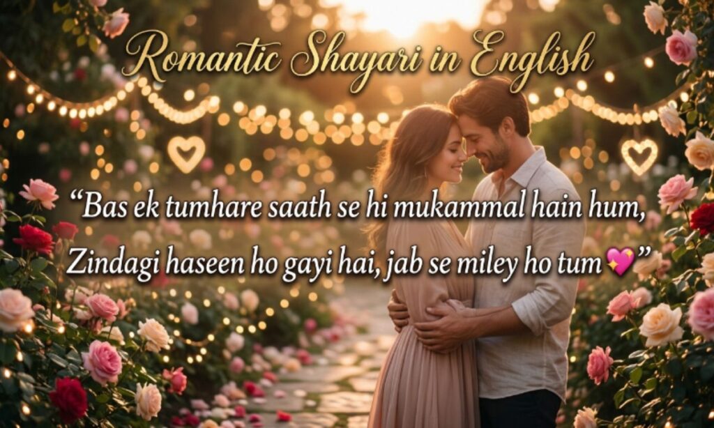 Romantic Shayari in English