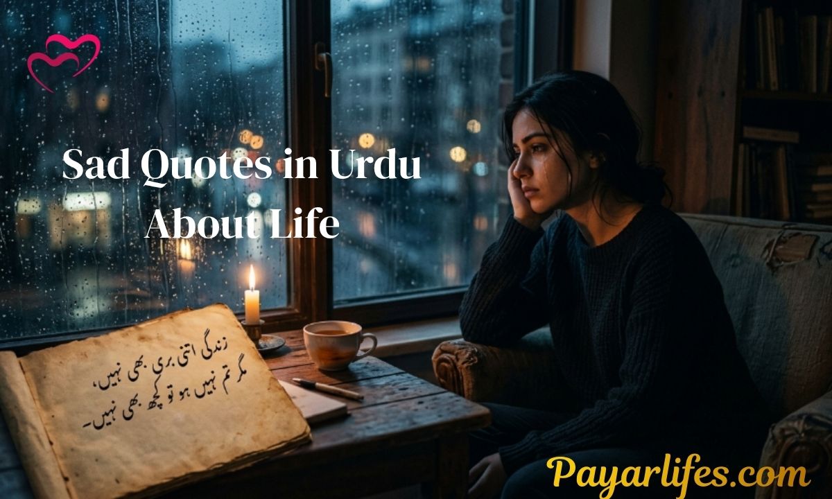 Sad Quotes in Urdu About Life