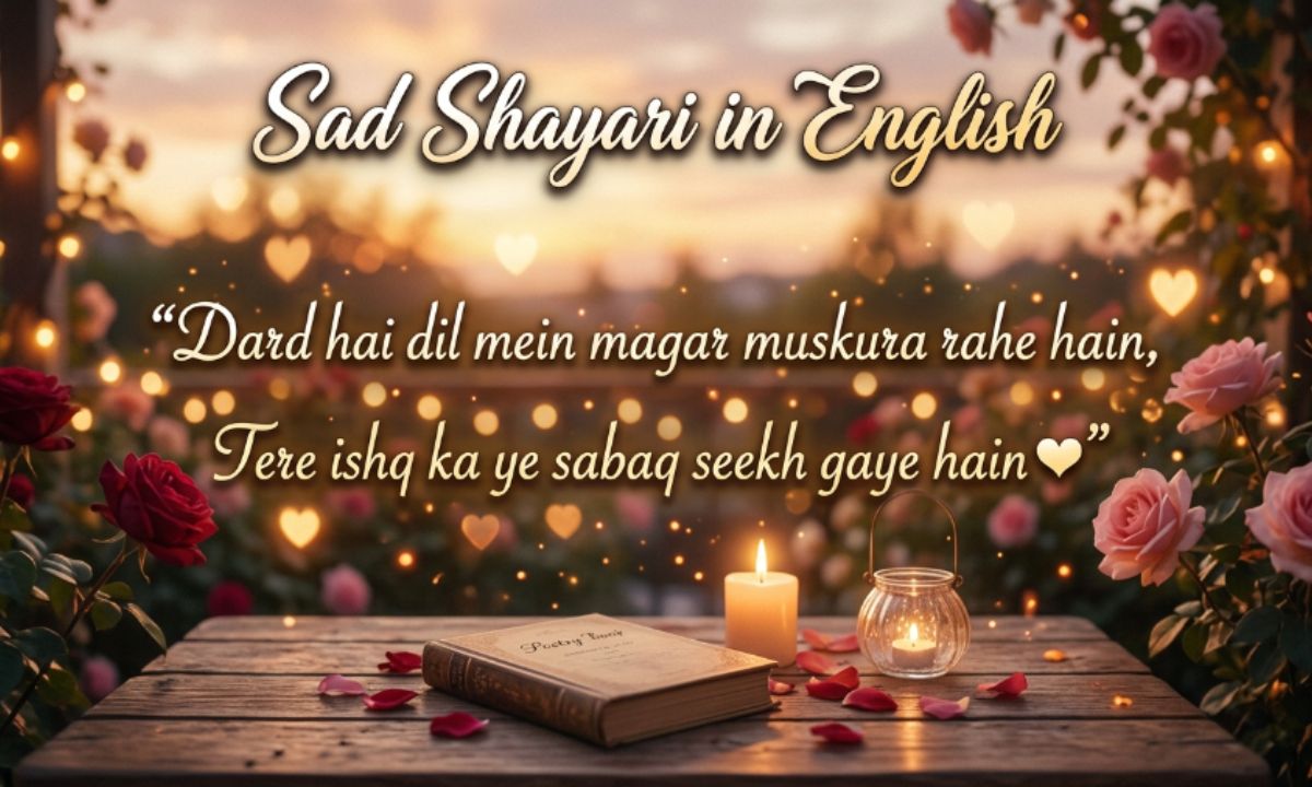 Sad Shayari in English