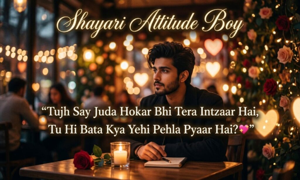 Shayari Attitude Boy