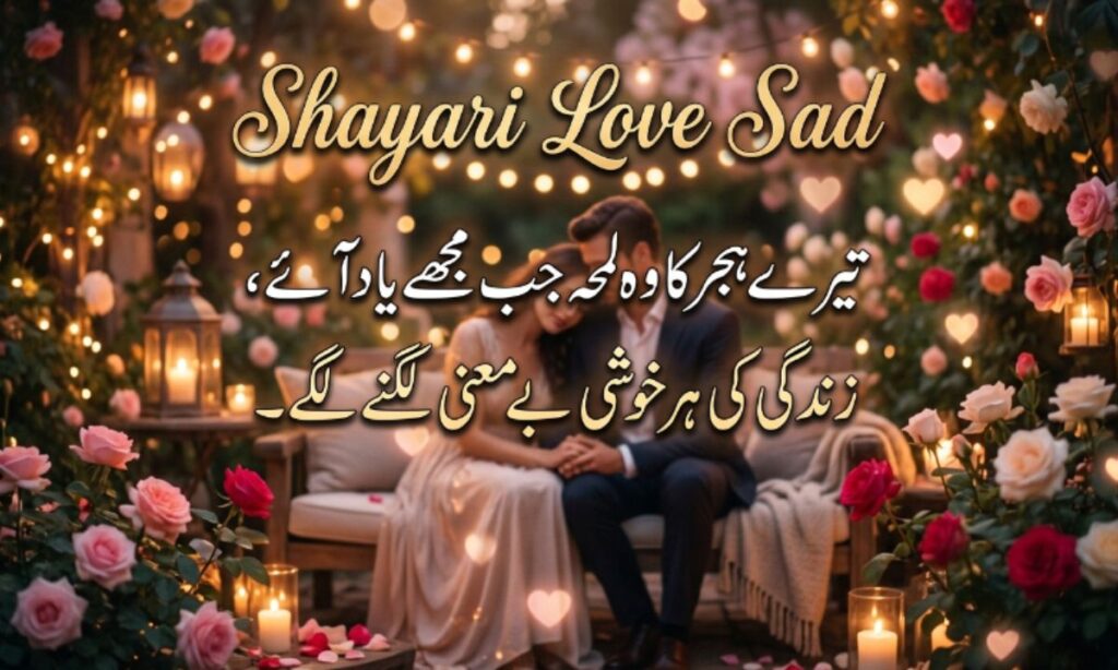 Shayari Love Sad