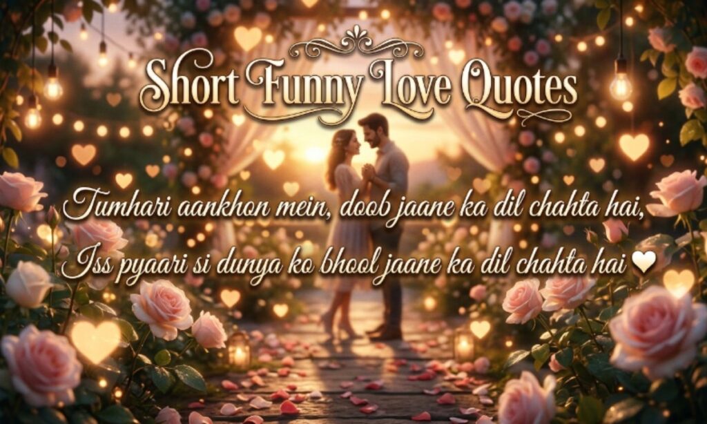 Short Funny Love Quotes