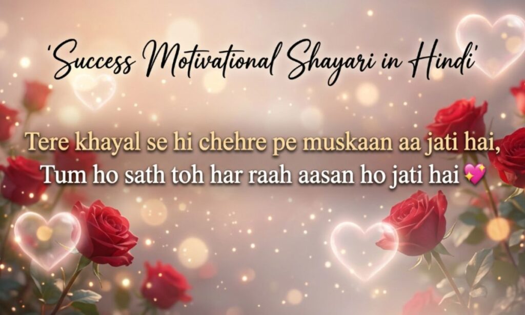 Success Motivational Shayari in Hindi
