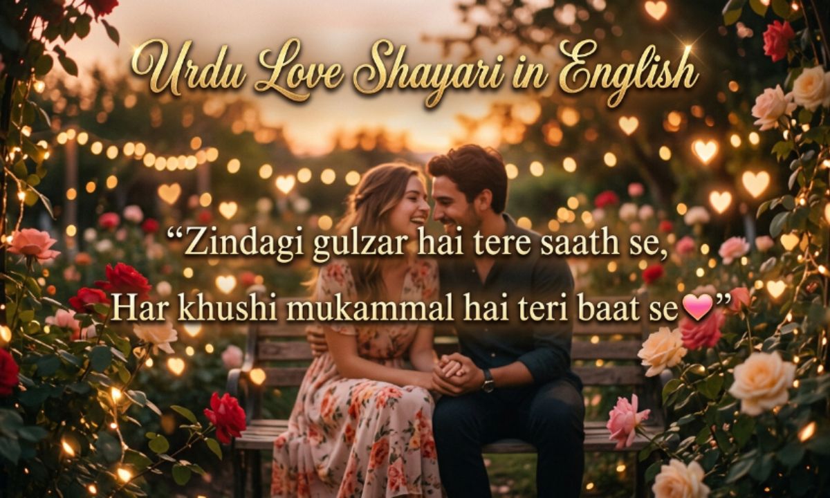 Urdu Love Shayari in English
