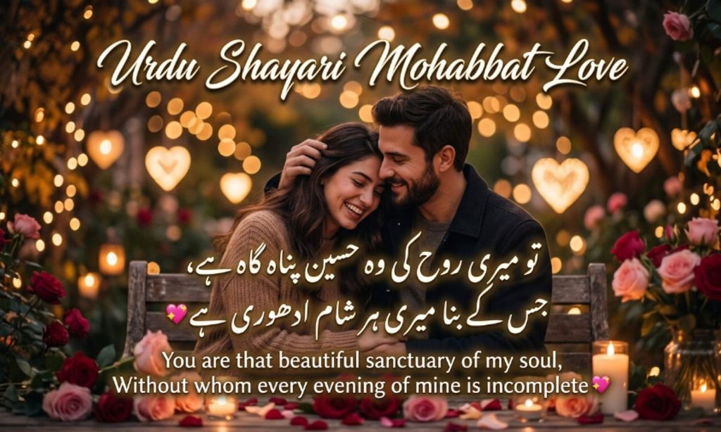 Urdu Shayari Mohabbat Love (1)