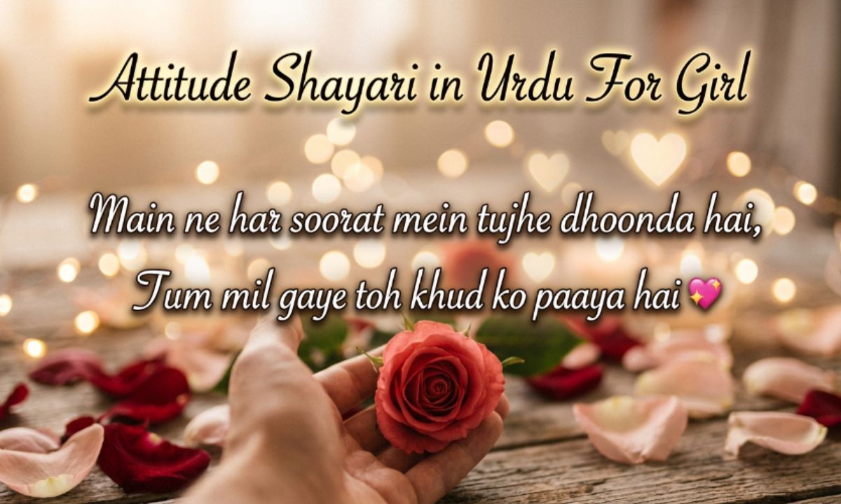 Attitude Shayari in Urdu For Girl