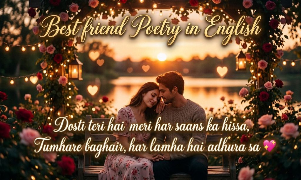 Best friend Poetry in English