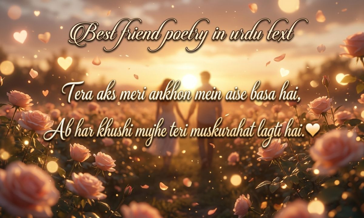 Best friend poetry in urdu text