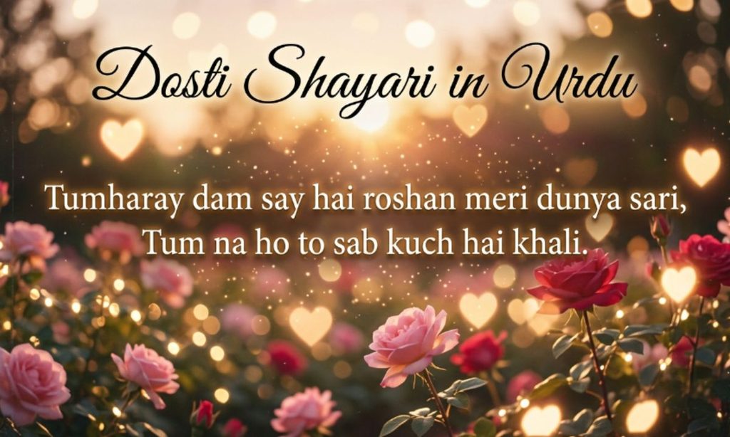 Dosti Shayari in Urdu