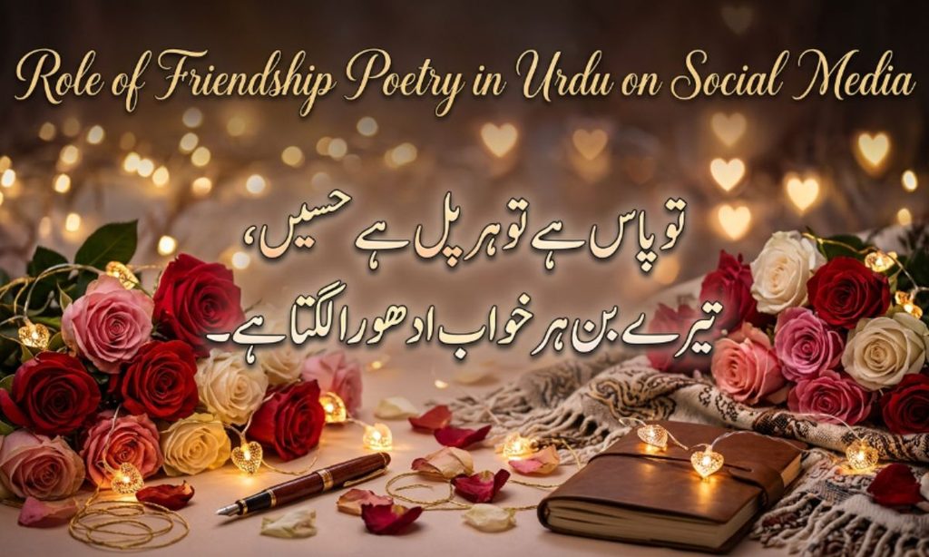 Role of Friendship Poetry in Urdu on Social Media