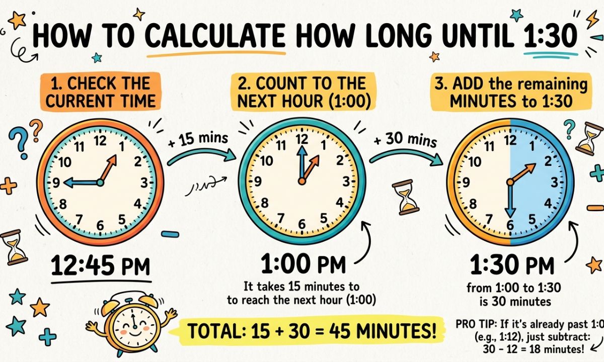 How to Calculate How Long Until 130