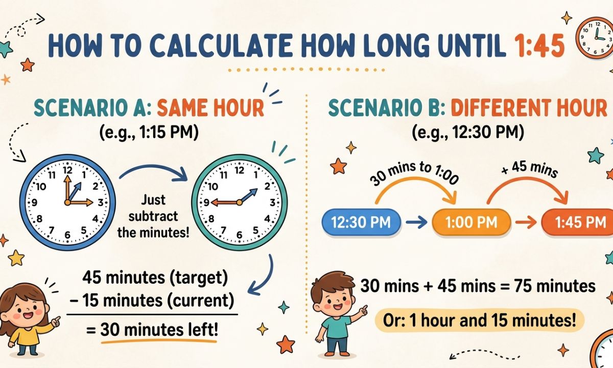 How to Calculate How Long Until 145