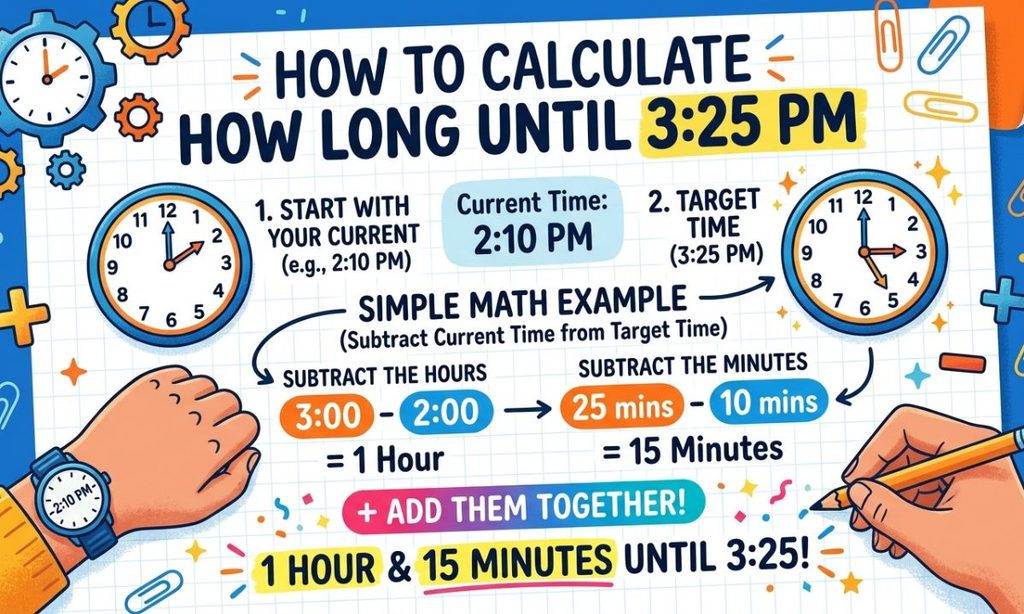 How to Calculate How Long Until 325
