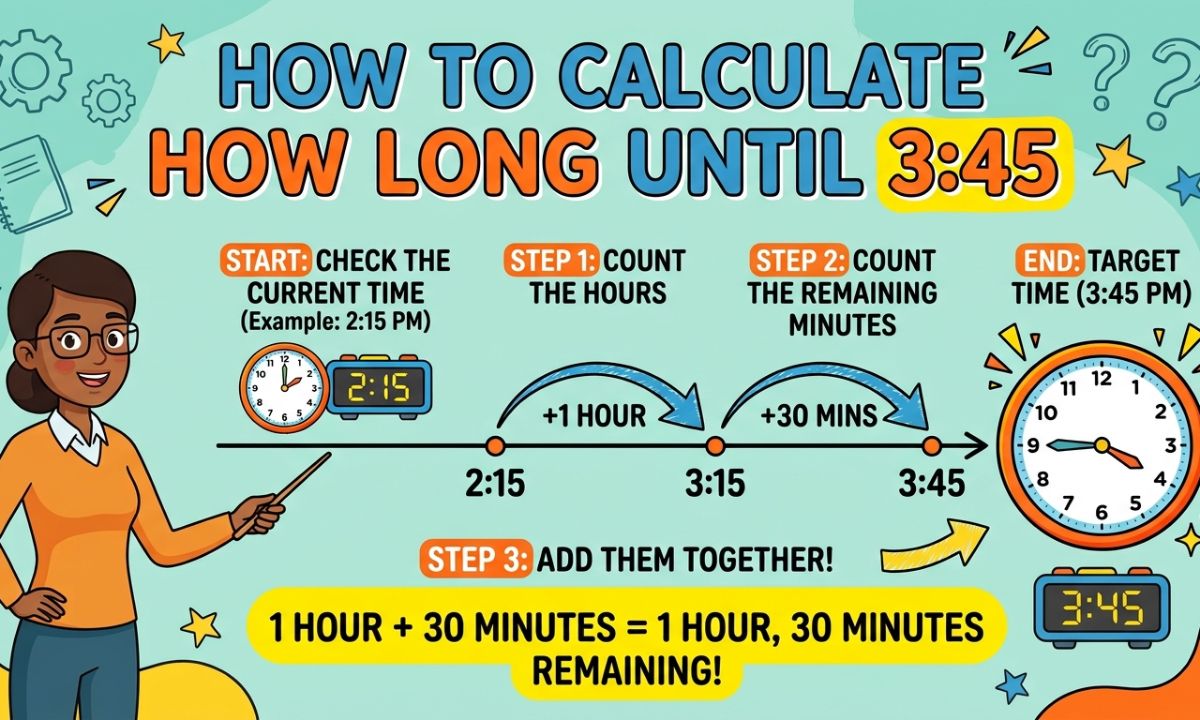 How to Calculate How Long Until 345