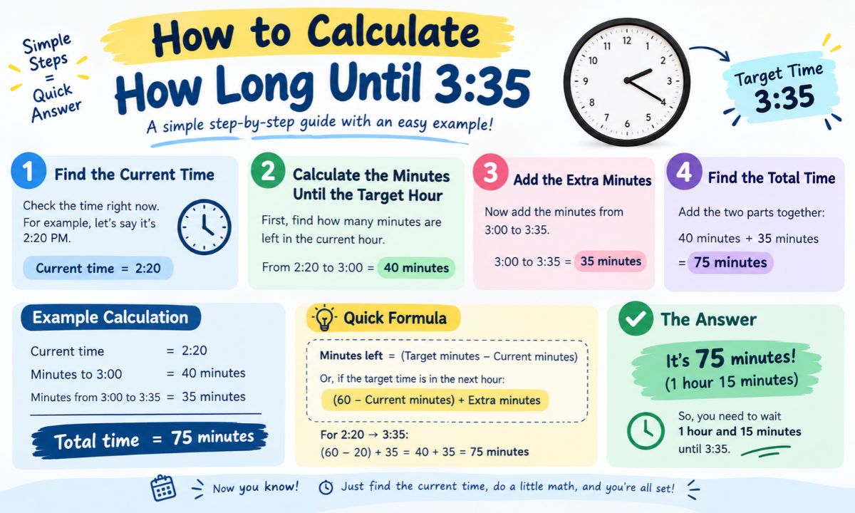 How to Calculate How Long Until 3_35