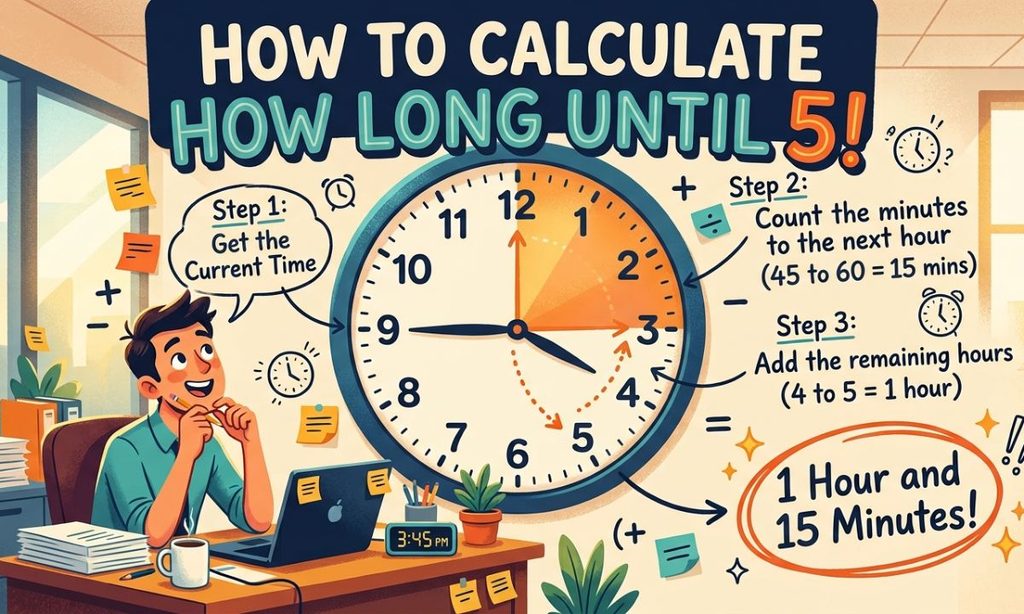 How to Calculate How Long Until 5