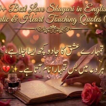 250+ Best Love Shayari in English – Romantic & Heart Touching Quotes (2026) 