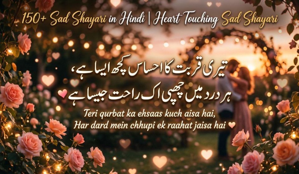 150+ Sad Shayari in Hindi Heart Touching Sad Shayari 
