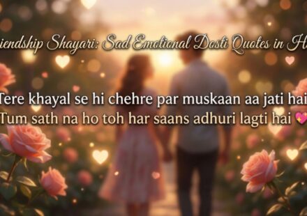 Friendship Shayari Sad Emotional Dosti Quotes in Hindi  (1)