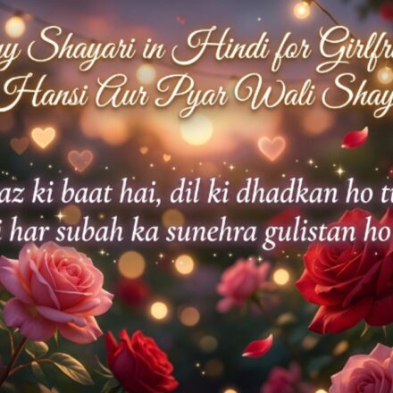 Funny Shayari in Hindi for Girlfriend – Hansi Aur Pyar Wali Shayari 
