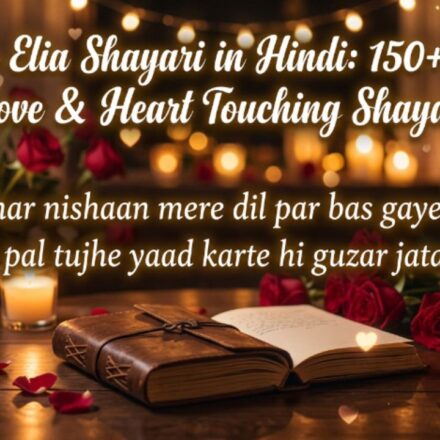 Jaun Elia Shayari in Hindi 150+ Sad, Love & Heart Touching Shayari 