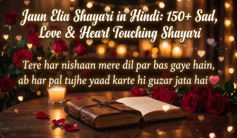 Jaun Elia Shayari in Hindi 150+ Sad, Love & Heart Touching Shayari 