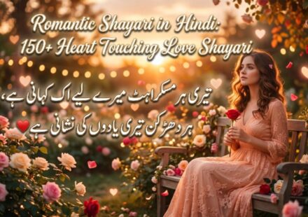 Romantic Shayari in Hindi 150+ Heart Touching Love Shayari