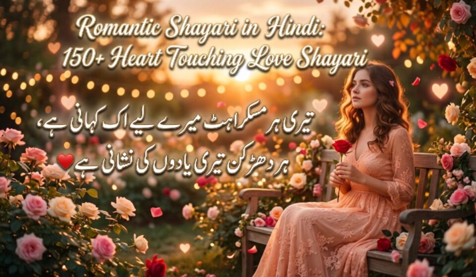 Romantic Shayari in Hindi 150+ Heart Touching Love Shayari