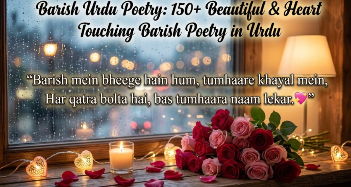 Barish Urdu Poetry 150+ Beautiful & Heart Touching Barish Poetry in Urdu