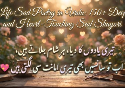 Life Sad Poetry in Urdu 150+ Deep and Heart-Touching Sad Shayari 