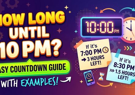 How Long Until 10 PM Easy Countdown Guide With Examples