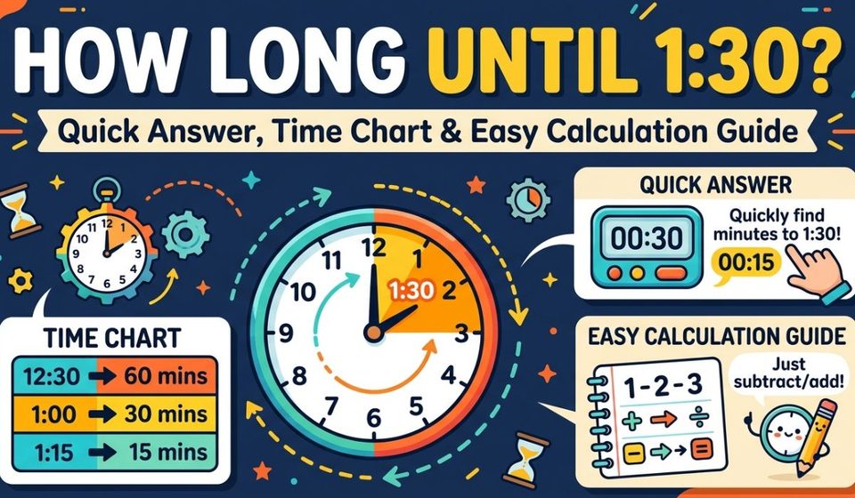 How Long Until 130 Quick Answer, Time Chart and Easy Calculation Guide