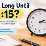 How Long Until 215 Quick Answer, Time Chart and Easy Calculation Guide
