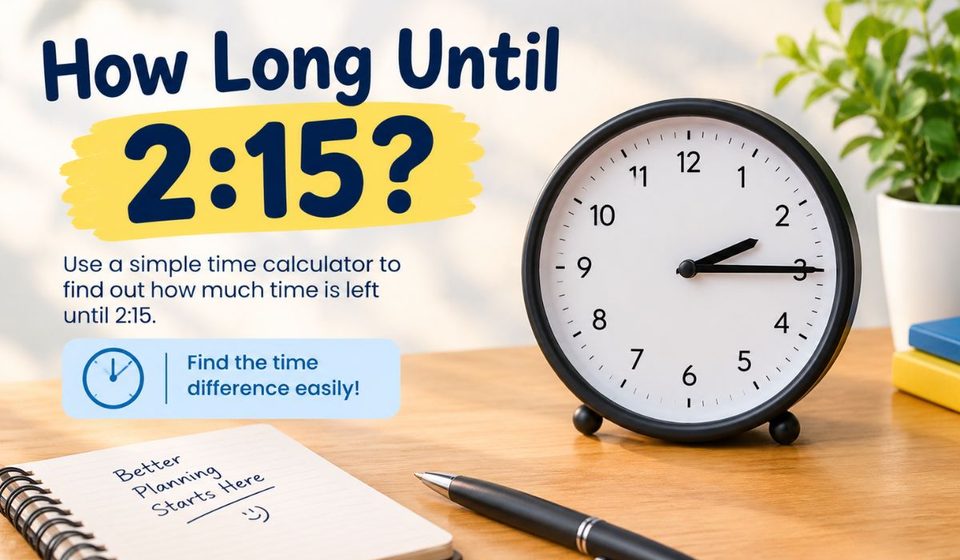 How Long Until 215 Quick Answer, Time Chart and Easy Calculation Guide